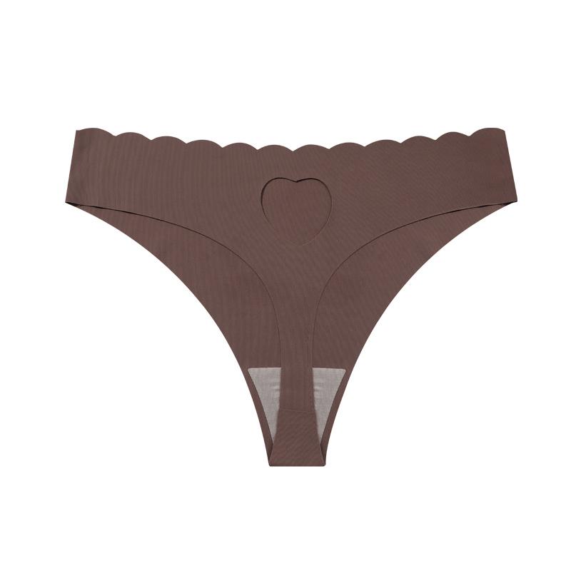 FINETOO 1 шт. Женские бесшовные стринги, леопардовый принт, красные губы, в форме сердца, модное дышащее быстросохнущее нижнее белье, подарок на День святого Валентина