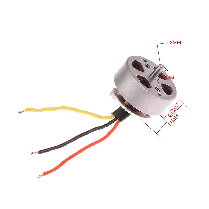 2750Kv Mini 18Mm 3-фазный бесщеточный двигатель с высокой скоростью 2S-3S 2Mm вал Rc Drone Fpv Quadcopter Aircraft Engine