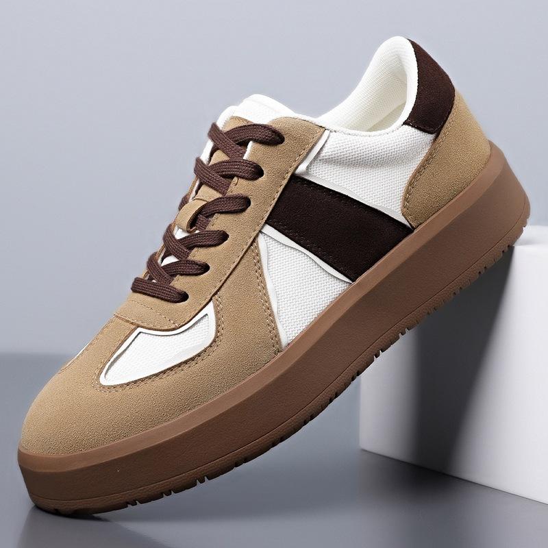 Dexun shoes men's 2026 spring and summer new Forrest Gump shoes platform heightening sports and leisure versatile board shoes 77668