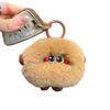 Stuffed Imitation Rabbit Fur Keychain Furry Plush Doll Keychain Funny Car Keyring  Jewelry Gift