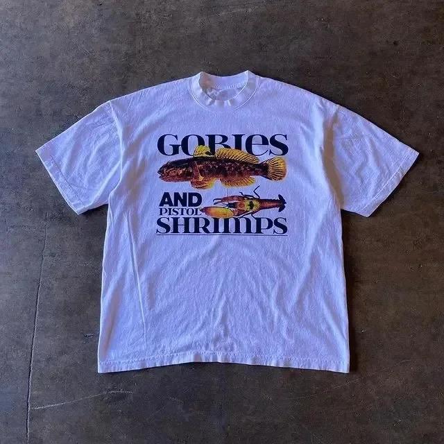 Летняя мода, тяжелая ретро мужская футболка с английскими буквами из 100% хлопка с принтом и круглым вырезом, высококачественная повседневная уличная футболка для фитнеса