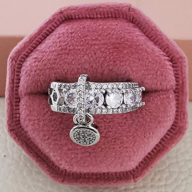 Trend Snake Heart 925 Sterling Silver Cute Couple Ring For Women Dating Love Christmas Gift Fine Designer Jewelry