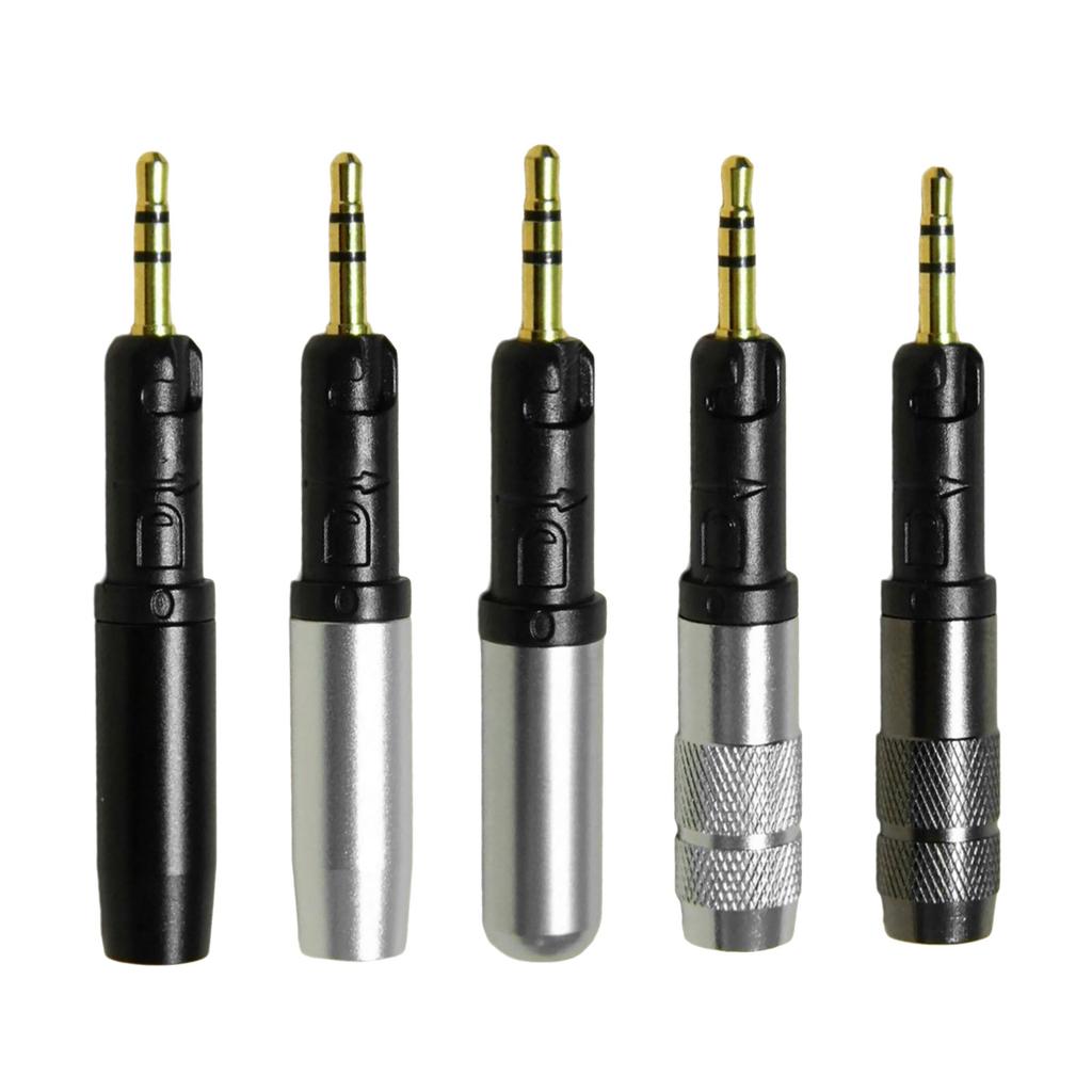 Quality Transmission Headphone Plug for ATH M70X M50X R70X Headphones Connectors Durability Metal Connectors Adapter