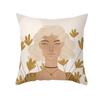 Modern Minimalist Artistic Style Throw Pillow Covers With Short Plush Printed Fabric For Home Living Room Sofa Cushion Cover