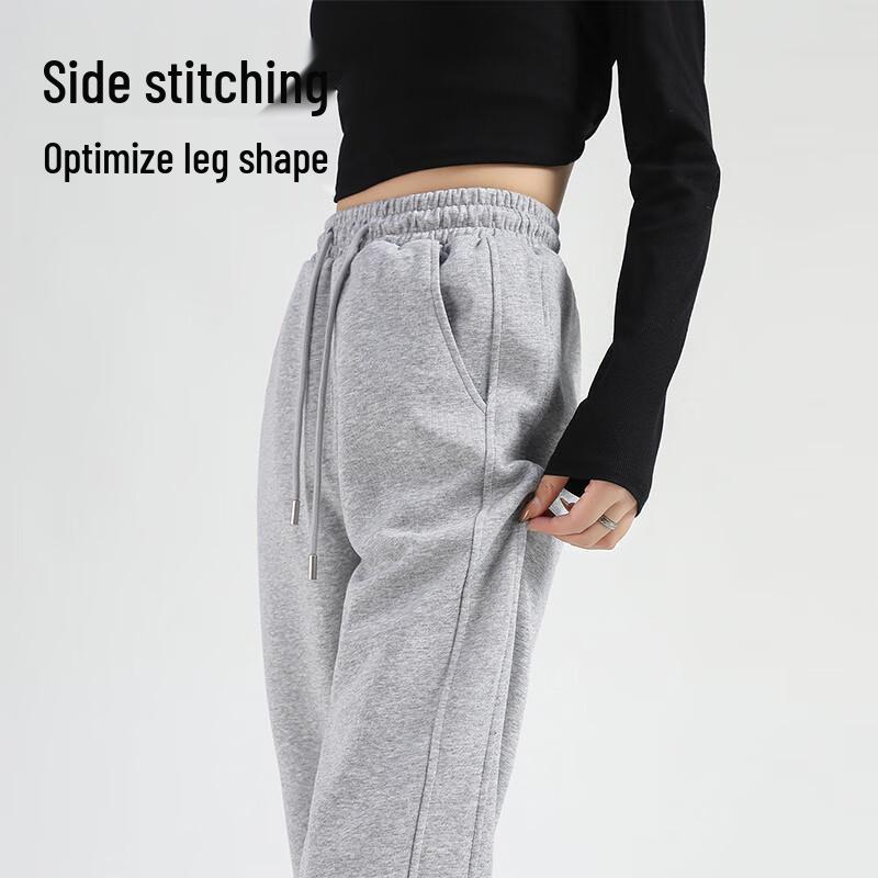 Baleno Women's Ribbed Ankle Cuff Sweatpants