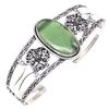 Vassolite Gemstone Handmade Silver Jewelry Cuff Bracelets 7''Adjustable