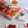 10 шт. касторовая мини-баночка для специй морская соль Saliere Poivriere стеклянная перечница для барбекю