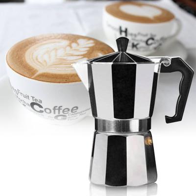 Алюминиевая плита на 1 чашку, кофеварка-перколятор Moka Expresso Latte, чайник