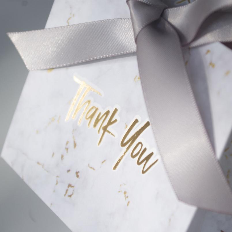 New Creative Mini Grey Marble Gift Bag Box For Party Baby Shower Paper Chocolate Boxes Package/Wedding Favours Candy Boxes