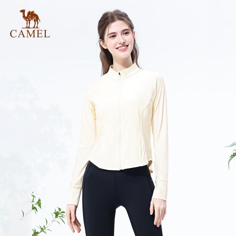 Camel Женская спортивная куртка для йоги с защитой от УФ-излучения