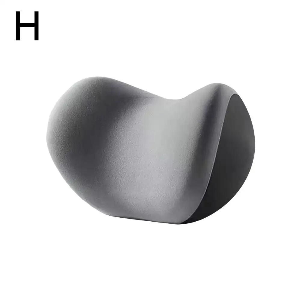 Universal Memory Foam Car Neck Pillow Protect Lumbar Back Car Cushion Headrest Car Relieve Stress Seat Support Breathable P P9Q0