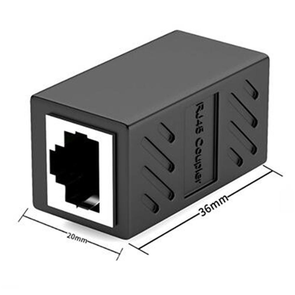 4 шт. Разъем RJ45 гнездо-гнездо CAT6 5e Сетевой LAN Ethernet Коннектор Переходник