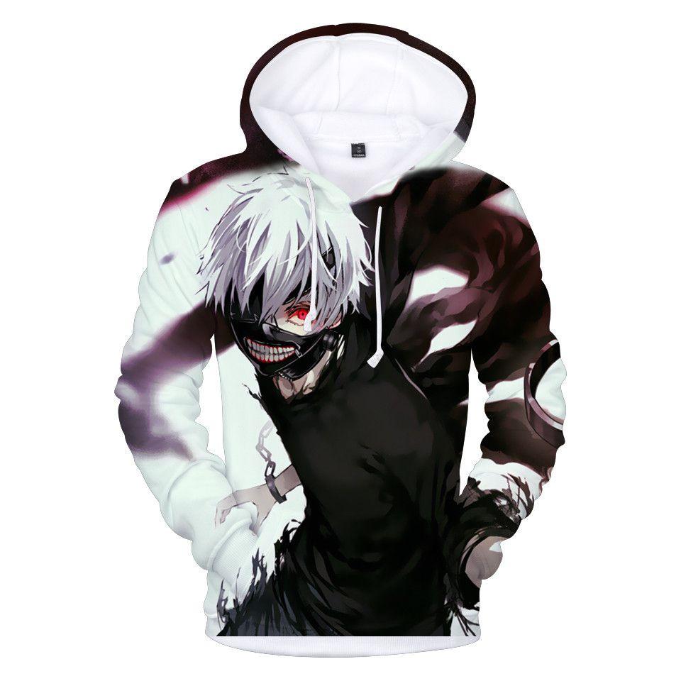 Unisex Tokyo Ghoul Hoodie With 3d Print Design And Casual Cosplay Costume Appeal