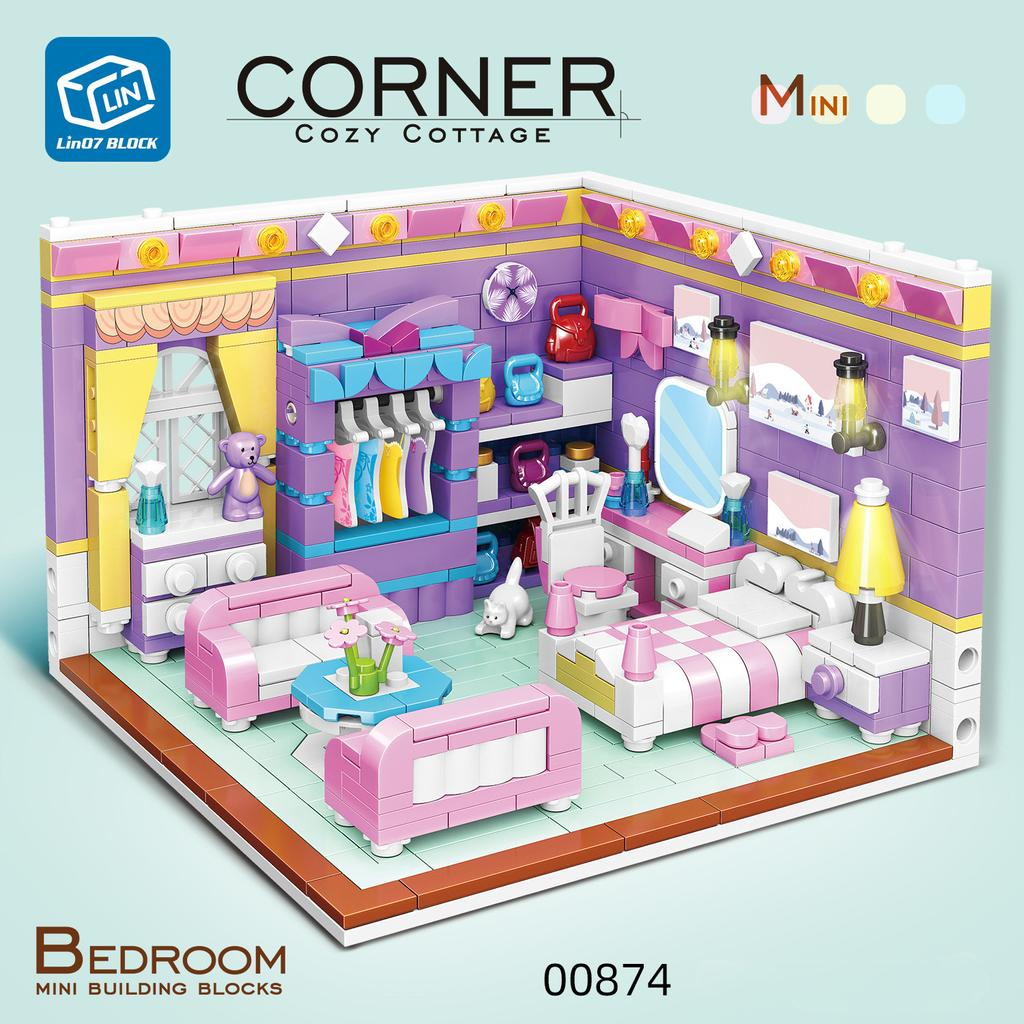 Новые городские строительные блоки, наборы, друзья, дом, спальня, кухня, модель 3 в 1, деформирующие Brinquedos, развивающие игрушки для девочек