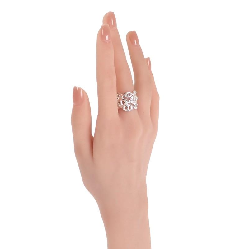 HERMES  H109506B #16(JP Size) 56  ring Silver Silver925 Women