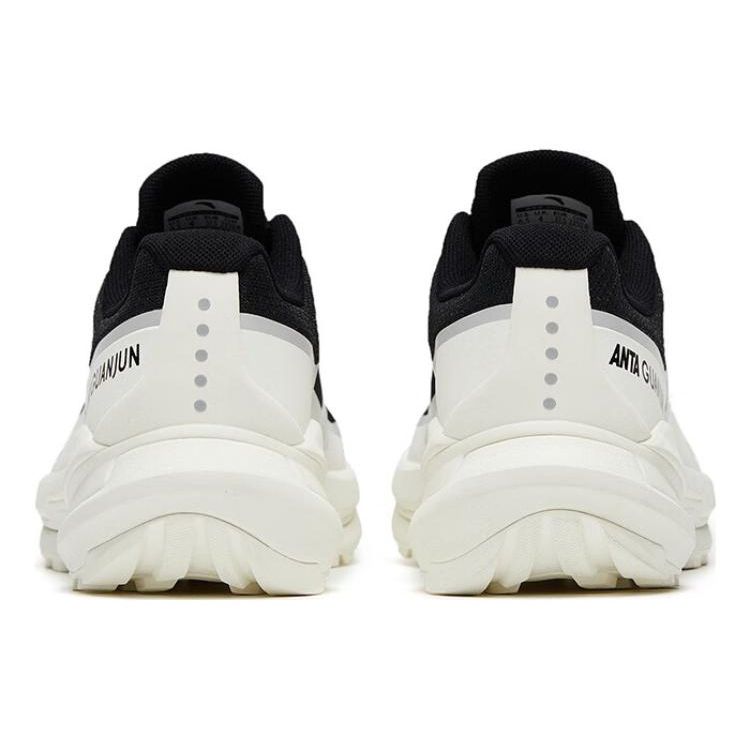 Anta Кроссовки для бега Champion All-Weather Series Lightning Lite, нескользящие, прочные, с низким верхом, женские, черные, белые 122325661A-2