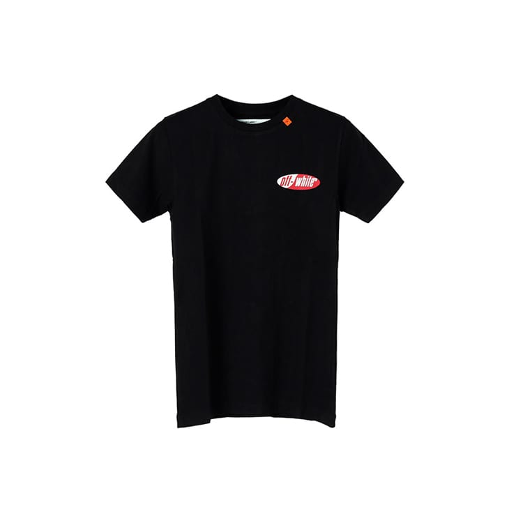 OFF WHITE Футболки Весна/Лето 2019 Мужские С круглым вырезом Средняя плотность OMAA027S191850061020