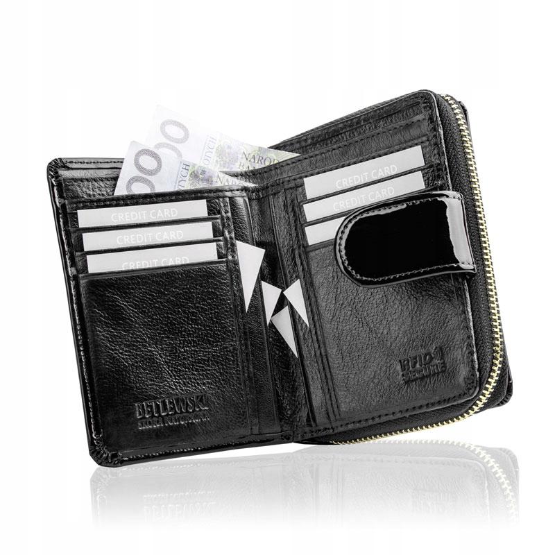 ZBPD-BS-937 BLACK ROYAL Women' Wallet + CERTIFICATE