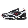Mizuno Wave Prophecy Icon Нескользящие Прочные Ретро Кроссовки для Бега Мужская Обувь Черно-Бело-Красная D1GA212209