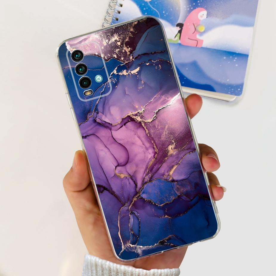 Чехол для Xiaomi Redmi 9T Милый Модный Расписной Чехол Прозрачный Силиконовый Чехол для Телефона Для Xiaomi Redmi 9T Redmi9T Задняя Крышка 6.53'' Сумки
