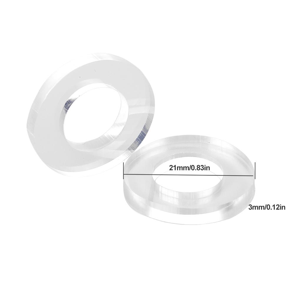 10 шт. Уплотнительные кольца из силикона для замены прокладок CO2-адаптера, уплотнители, прокладки для быстрого CO2-адаптера для сифонной машины