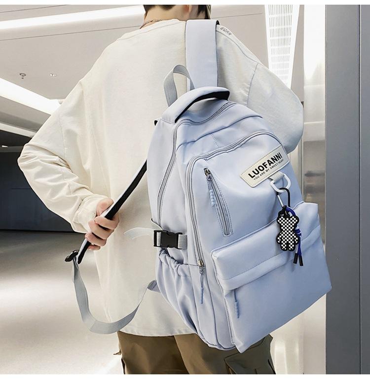 Школьная сумка для женщин, учащихся младших классов средней школы, легкий рюкзак большой вместимости