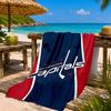 Capitals ice hockey Beach Towel Microfiber Beach Towel, Lightweight and Quick-Dry, for Summer Travel, Swimming Pool Fan Birthday Gift