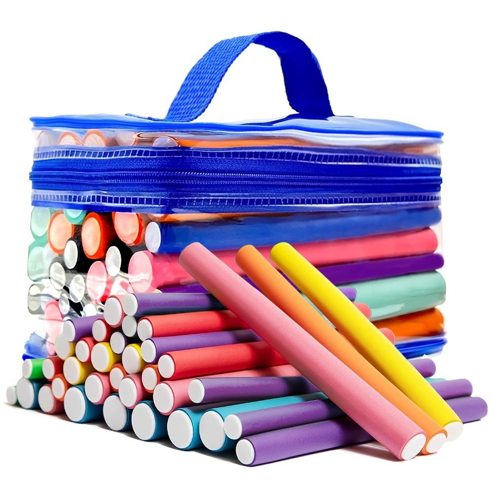 42 шт./лот, без нагрева, щипцы для завивки волос, мягкая губка, щипцы для завивки волос, валик из пены, инструмент для завивки локонов, инструменты для самостоятельной укладки волос, парикмахерские инструменты