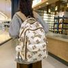 Female Student Bag Bear Printed Backpack Travel Backpack