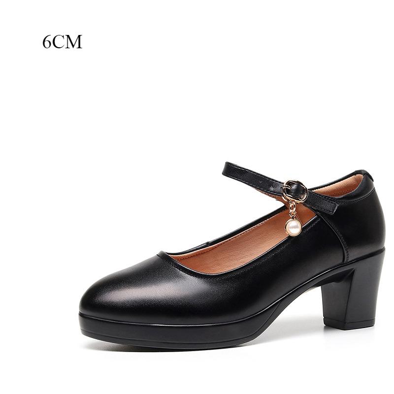 Женские туфли на высоком каблуке с каблуком и платформой Туфли Мэри Джейн Женские туфли-лодочки Офисная рабочая обувь Женские свадебные туфли 32-43