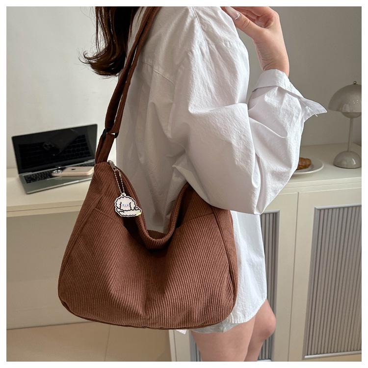 Модная женская повседневная сумка-кроссбоди в корейском и японском стиле большой вместимости в форме пельменя