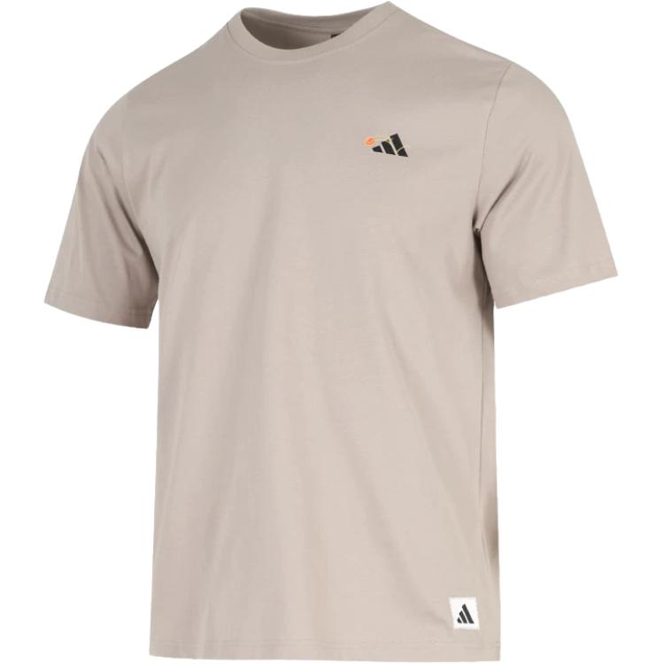 adidas Повседневная футболка с принтом логотипа, с коротким рукавом, мужская, топы KC2867