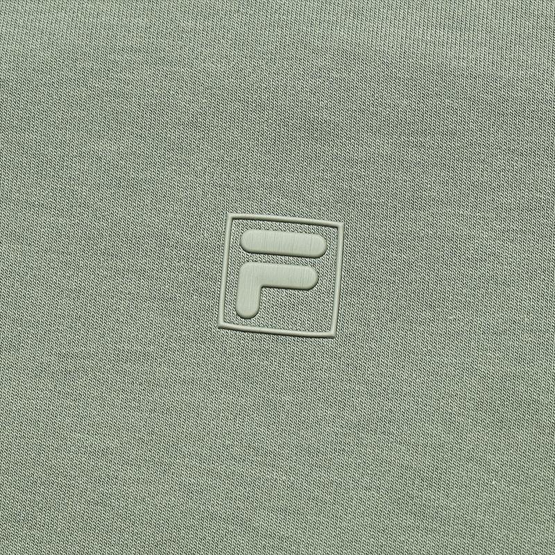 Fila Белое Модное Повседневное Худи Свободной Вязки Мужские Топы F11M543505FKK