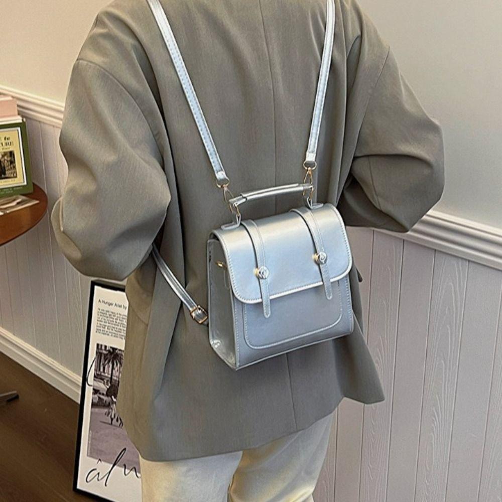 Vintage School Bag Fashion Backpack Large Capacity Shoulder Bag Travel