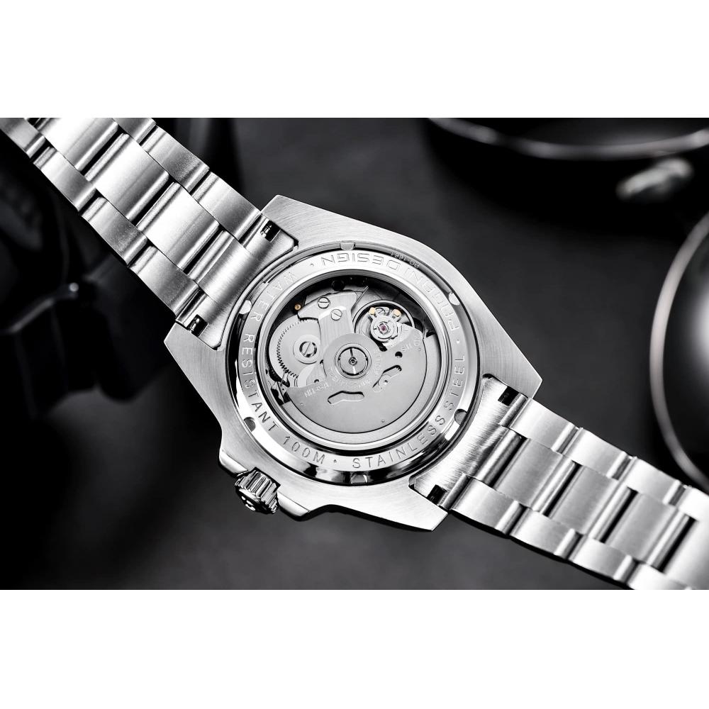 Мужские часы PAGANI DESIGN, изготовленные в Японии, механизм SEIKO NH35, автоматический механический корпус с водонепроницаемым керамическим безелем, бизнес-работа, д-р