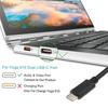 Адаптер USB C 3,1 типа C к VGA, кабель-переходник HD 1080P для MacBook Pro, Samsung, ТВ, телефона, экрана ноутбука, линейный проекционный преобразователь