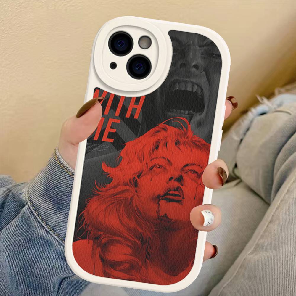 Twin Peaks TV Phone Case For IPhone 16 15 14 13 12 11 Pro Max Plus 16E Soft Leather Cover