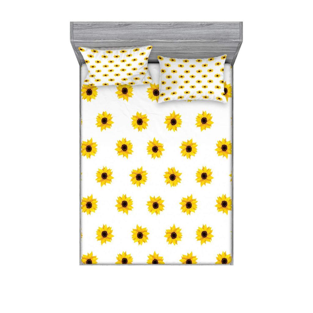 Ноты Лист Узор Лист Трехкомпонентный Комплект Постельного Белья с Цифровой Печатью Взрослые Дети