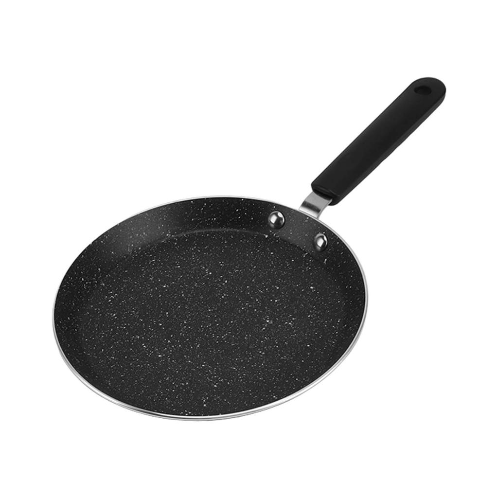 Crepe Pancake Pan Nonstick Round Shape Aluminum Alloy Portable Griddle Pancake Maker Pan 6in