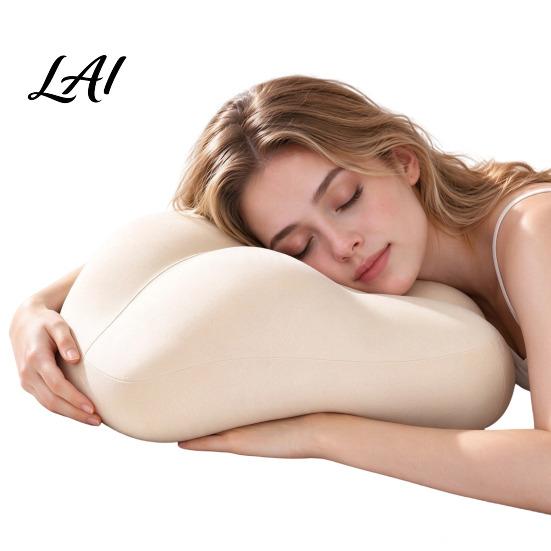 Support Pillow for Reading Butt Shaped Pillow Ergonomic Memory Foam Leg Elevation Breathable Back Pain Knee Cushion Angled Stomach Sleepers Cushion