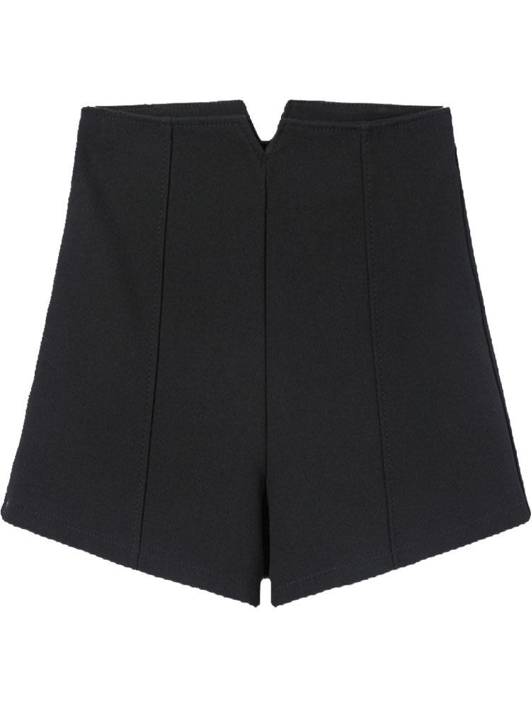 Женские повседневные летние шорты с высокой талией и широкими штанинами 2023 года