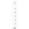 Deli 18254 5-Outlet Power Strip with Master Switch CN plug (adapter included)