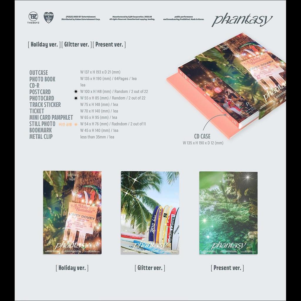 THE BOYZ PHANTASY Christmas In August Album