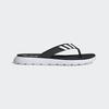 adidas Удобные шлепанцы Черный как ночь Белый как облако