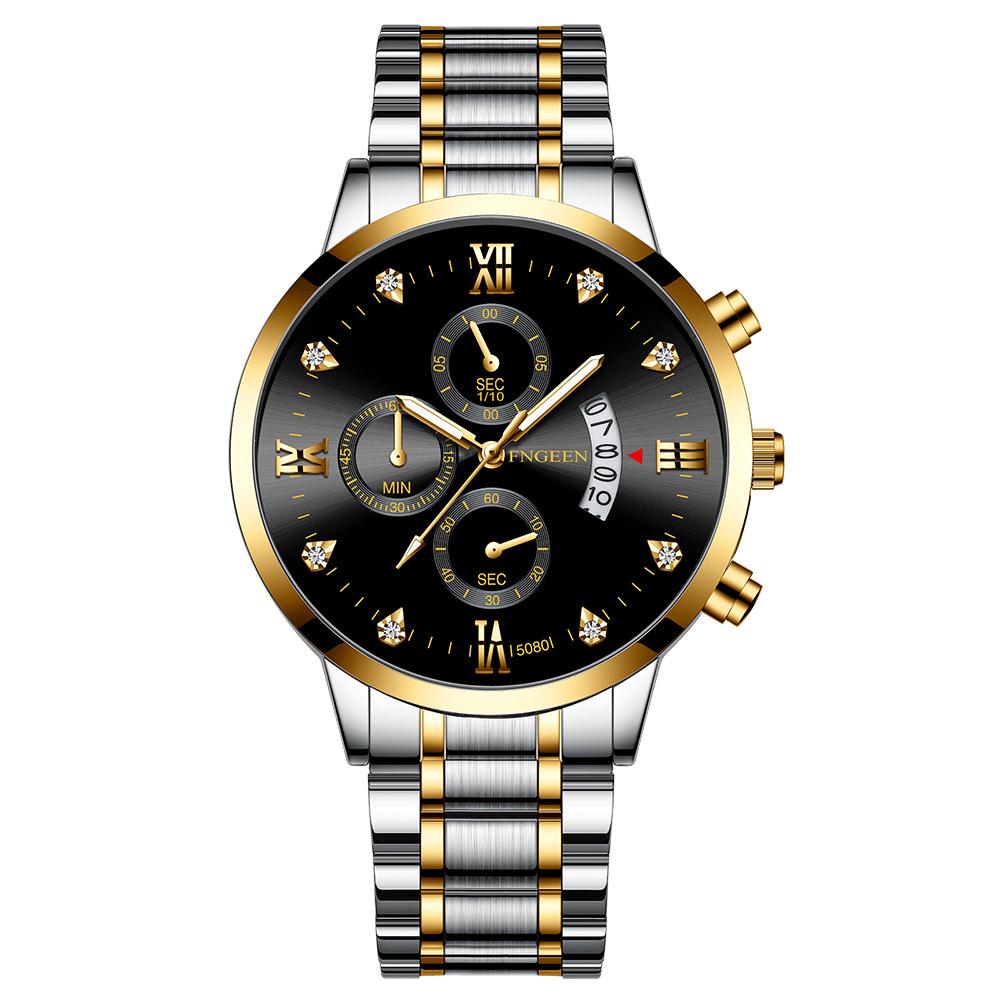 Мужские водонепроницаемые светящиеся наручные часы-будильник для бега