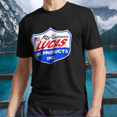 Новая футболка Lucas Oil Racing Active Футболка Смешная Размер от S до 5XL