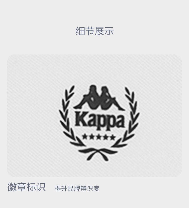 Kappa Короткий рукав Новая женская футболка-поло с V-образным вырезом, повседневная, с коротким рукавом