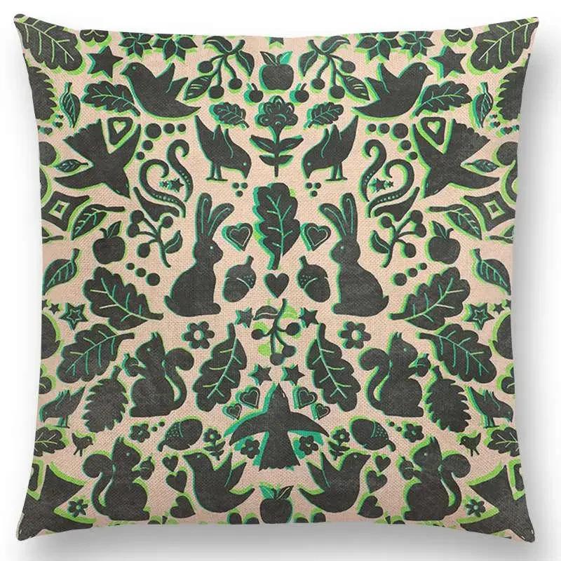 Новый Милый Рождественский Подарок Фрукты Тыква Мороженое Интересное Искусство Красочный Декоративный Узор Наволочка Подушка для Дивана