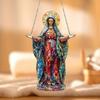 Святая Мать Мария Ловцы Солнца Акриловый Подвес 2D Плоский Декоративный Подвесной Декор Ловцы Солнца