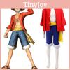 Завораживающий костюм Манки Д. Луффи из One Piece в Новом Мире для Хэллоуина и косплея